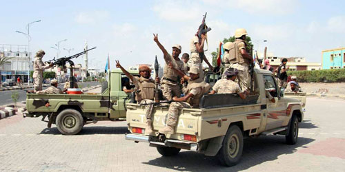 الجيش الوطني اليمني يبسط نفوذه على منطقة العرضي 