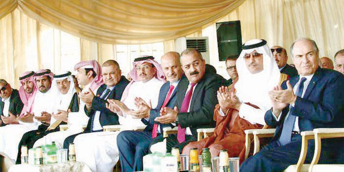  سمو الأمير خالد بن فيصل ودولة رئيس وزراء الأردن