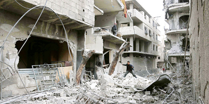  الدمار مستمر للمدن السورية والقتل مستمر للمدنيين