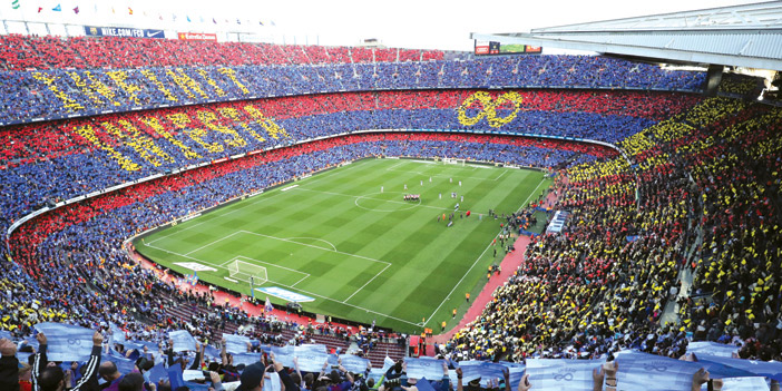  وداعية جماهير برشلونة لإنييستا