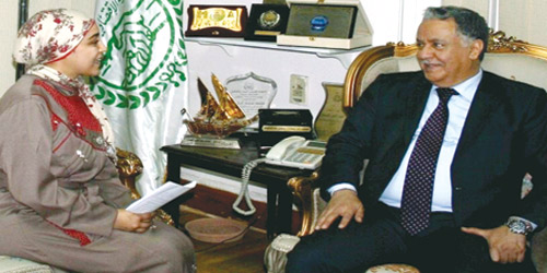  السفير الربيع يتحدث للزميلة سجى