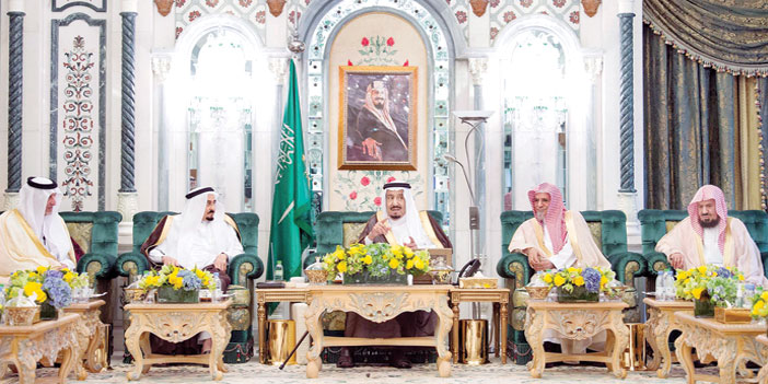 صور من وصول الملك إلى مكة المكرمة 