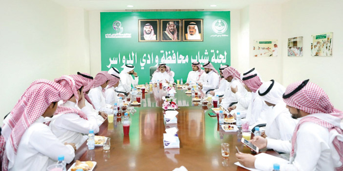  المبارك خلال ترؤسه اللجنة