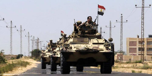 الجيش المصري يصفي 32 عنصراً مسلحاً في سيناء 