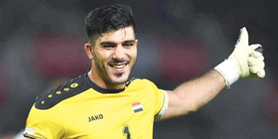 القادسية يوقع مع الحارس السوري إبراهيم عالمة 