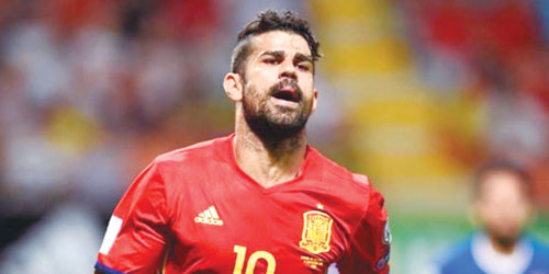 إسبانيا تعتمد على أهداف كوستا لضمان صدارة مجموعتها 