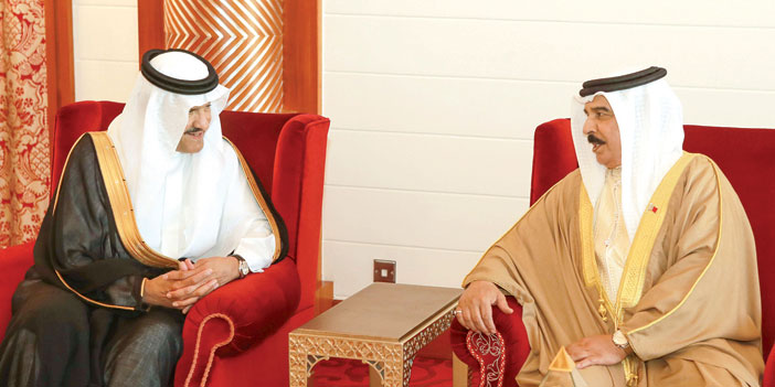 ملك البحرين يستقبل الأمير سلطان بن سلمان وضيوف الدورة الـ(42) لاجتماع لجنة التراث العالمي 