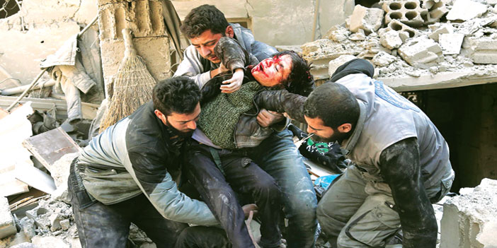   من انتهاكات النظام السوري في الغوطة