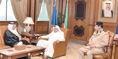 وزير الداخلية الكويتي يقدر أدوار جامعة نايف في المعالجة الأمنية والتدريبية 