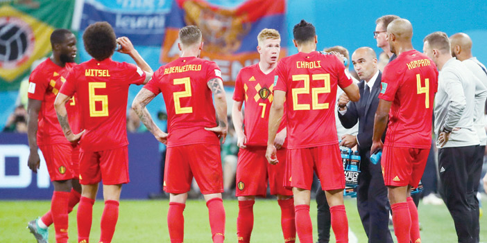  المنتخب البلجيكي انتهت مغامرته في نصف النهائي