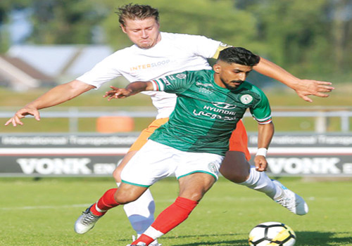  جانب من مواجهة الاتفاق الودية الأولى في هولندا