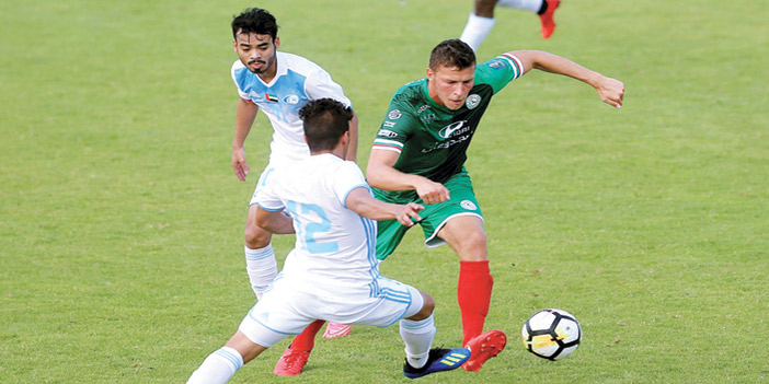 بثنائية جمال وبن يوسف.. الاتفاق يجتاز بني ياس الإماراتي ودياً 