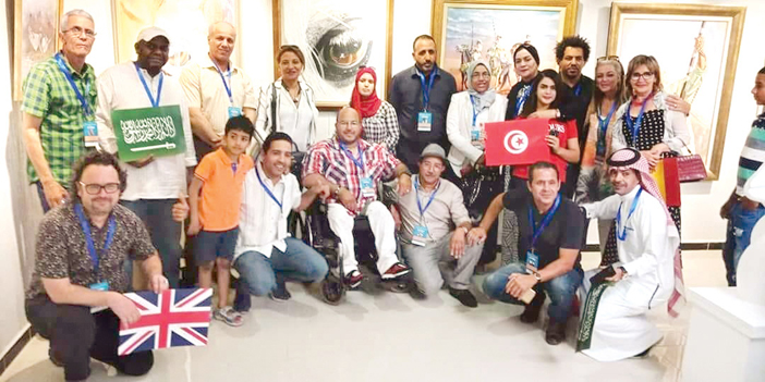  الفنانون المشاركون في معرض نوافذ2 في المغرب