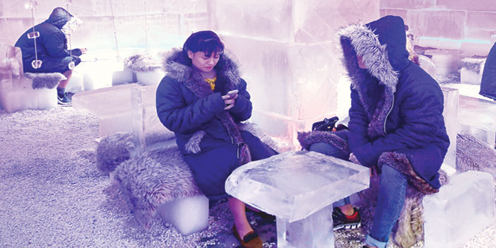 تجربة فريدة يحظى بها رواد «ICE cafe» في هانوي 
