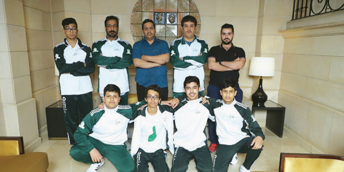  لاعبو المنتخب السعودي للمبارزة المشاركون في البطولة