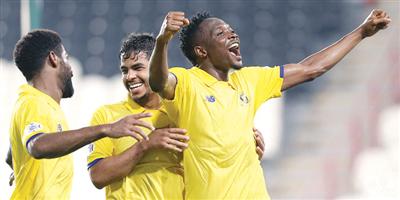 النصر يعاود تدريباته بعد العودة من أبوظبي 