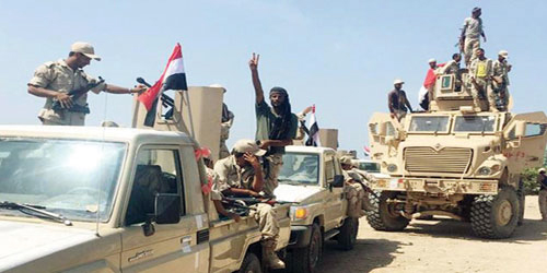 الجيش اليمني يفرض سيطرته على المناطق الشرقية والشمالية 