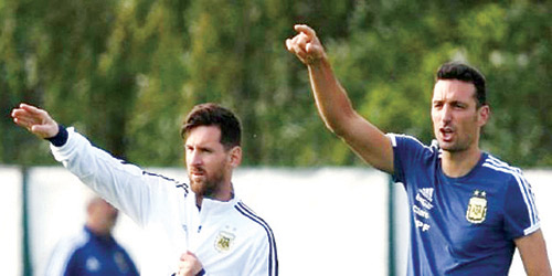  ليونيل سكالوني مدرب الأرجنتين الجديد