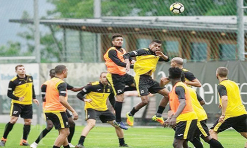  الاتحاد استعد للقاء الوصل الإماراتي