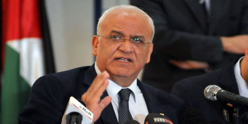 مؤكداً التمسك بملفات القدس واللاجئين والاستيطان.. عريقات: 