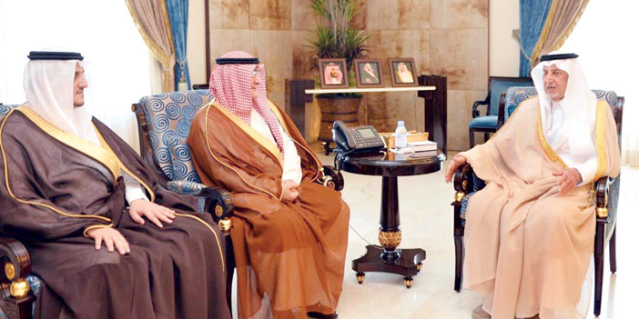 الأمير خالد الفيصل يستقبل أمين محافظة جدة 