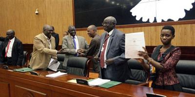 متمردو جنوب السودان يوقعون اتفاق سلام 
