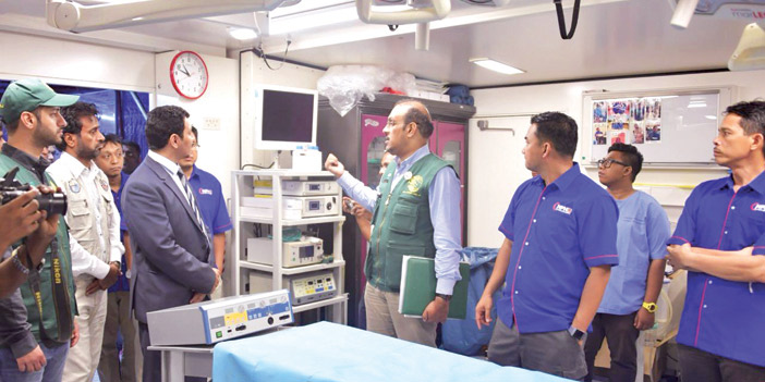 فريق مركز الملك سلمان يسلِّم مساعدات طبية في كوكس بازار 