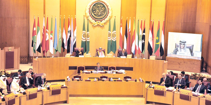  وزراء الخارجية العرب خلال اجتماعاتهم