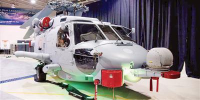 وزارة الدفاع تدشن طائرة MH-60R التابعة للقوات البحرية السعودية 