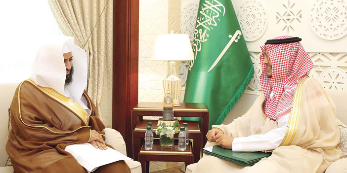  نائب أمير المنطقة الشرقية يستقبل الشيخ الفهيد