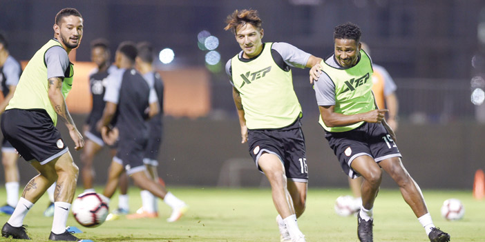  من المران الشبابي أمس