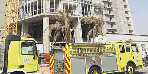 الرياض: الدفاع المدني يغلق 5 أبراج مخالفة  لأنظمة السلامة 