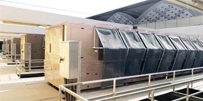 9 آلاف طن تبريد لثلاث محطات قطار الحرمين السريع 