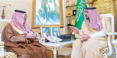 أمير منطقة القصيم يستقبل رئيس المنظمة العربية للسياحة 