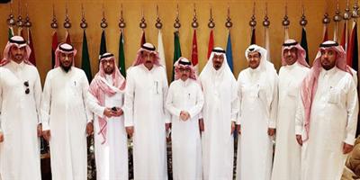 رئيس المنظمة العربية للسياحة يستقبل أعضاء غرفة الزلفي 