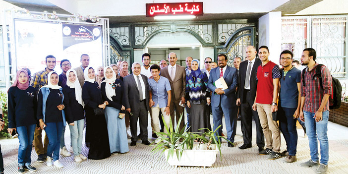 النامي يلتقي طلبة المملكة الدارسين في جامعة طنطا 