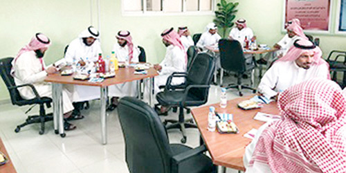   جانب من الاجتماع