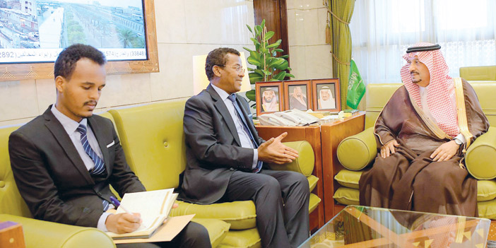  جانب من الاستقبال