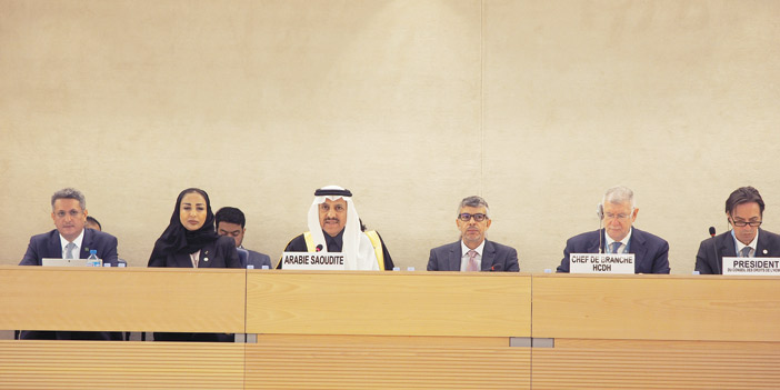  د. العيبان مترئساً وفد المملكة في جنيف