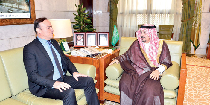  جانب من الاستقبال