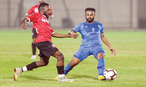  جانب من مواجهة الفتح والرائد الودية