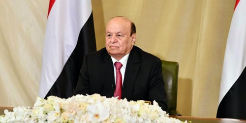  الرئيس اليمني عبدربه منصور هادي