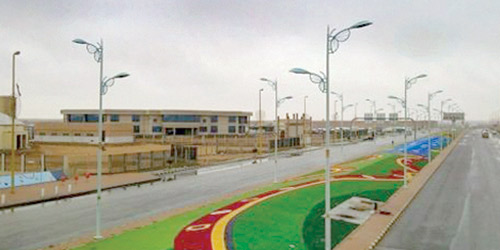  جانب من المشاريع البلدية في محافظة طريف