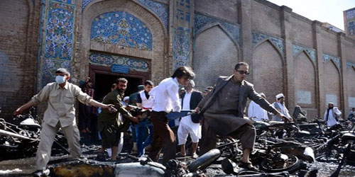 انتحاري يستهدف مسجداً في أفغانستان 