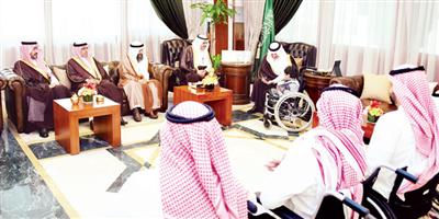الأمير سعود بن نايف يدشِّن فعاليات المهرجان الوطني الترفيهي الأول للأشخاص ذوي الإعاقة 
