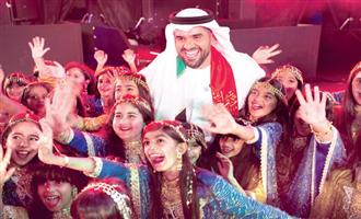 الجسمي يشارك احتفلات دولة الإمارات باليوم الوطني الـ(47) 