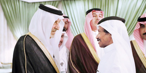  الأمير خالد الفيصل خلال الجوله