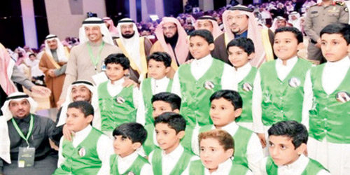  لقطات من الحفل الختامي لمتفوقي الرس