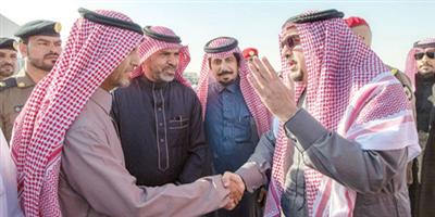 الأمير فيصل بن مشعل يتفقد أعمال مشروع استكمال تنفيذ طريق القصيم مكة السريع 