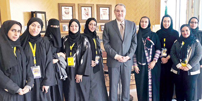 رائدات الأعمال السعوديات المشاركات في مؤتمر «رايز أب» في القاهرة